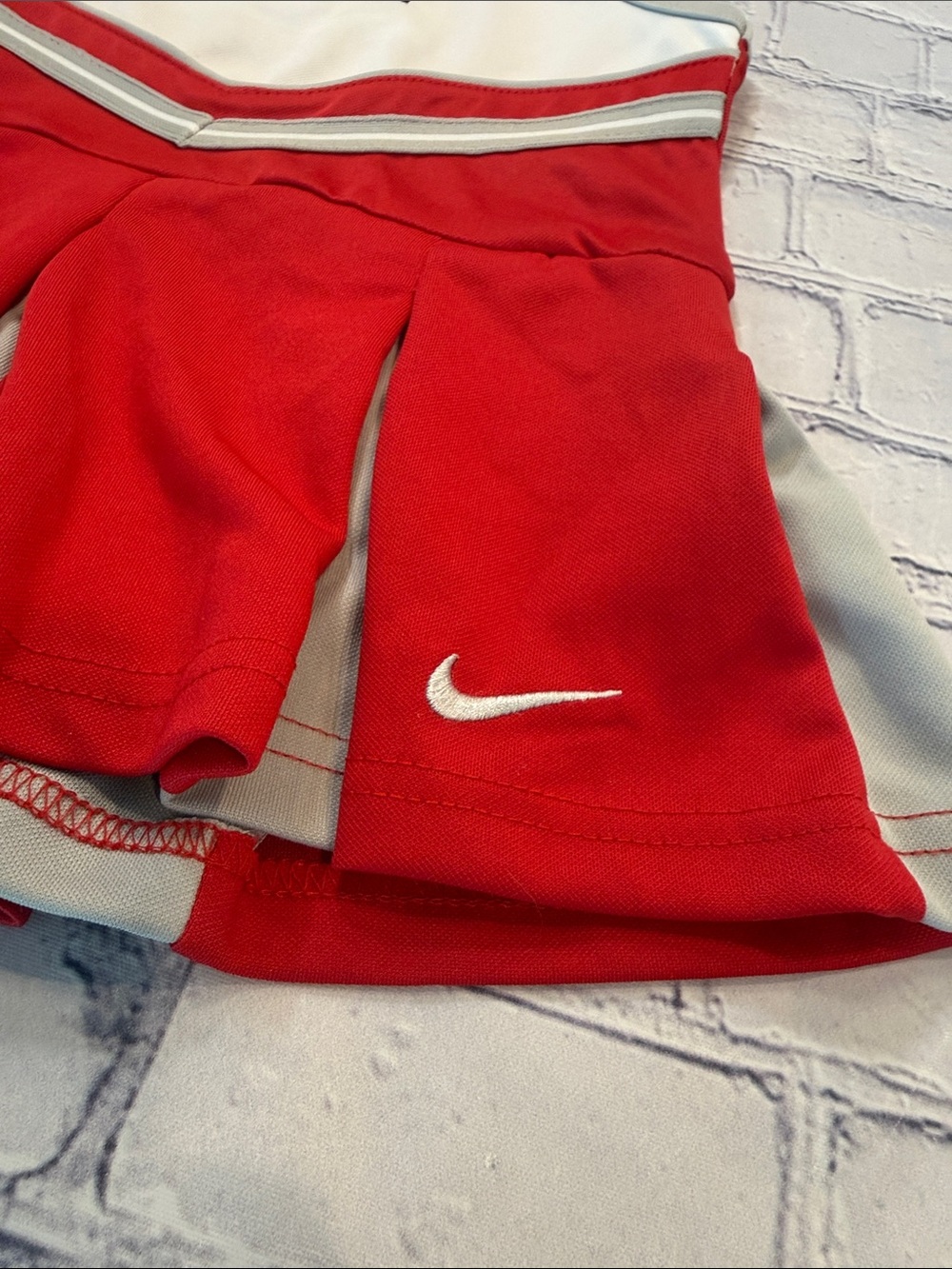 Ohio State Red & White Nike Cheer Dress - Nike Logo | Girl’s 2T | EUC - Picture 3 of 9